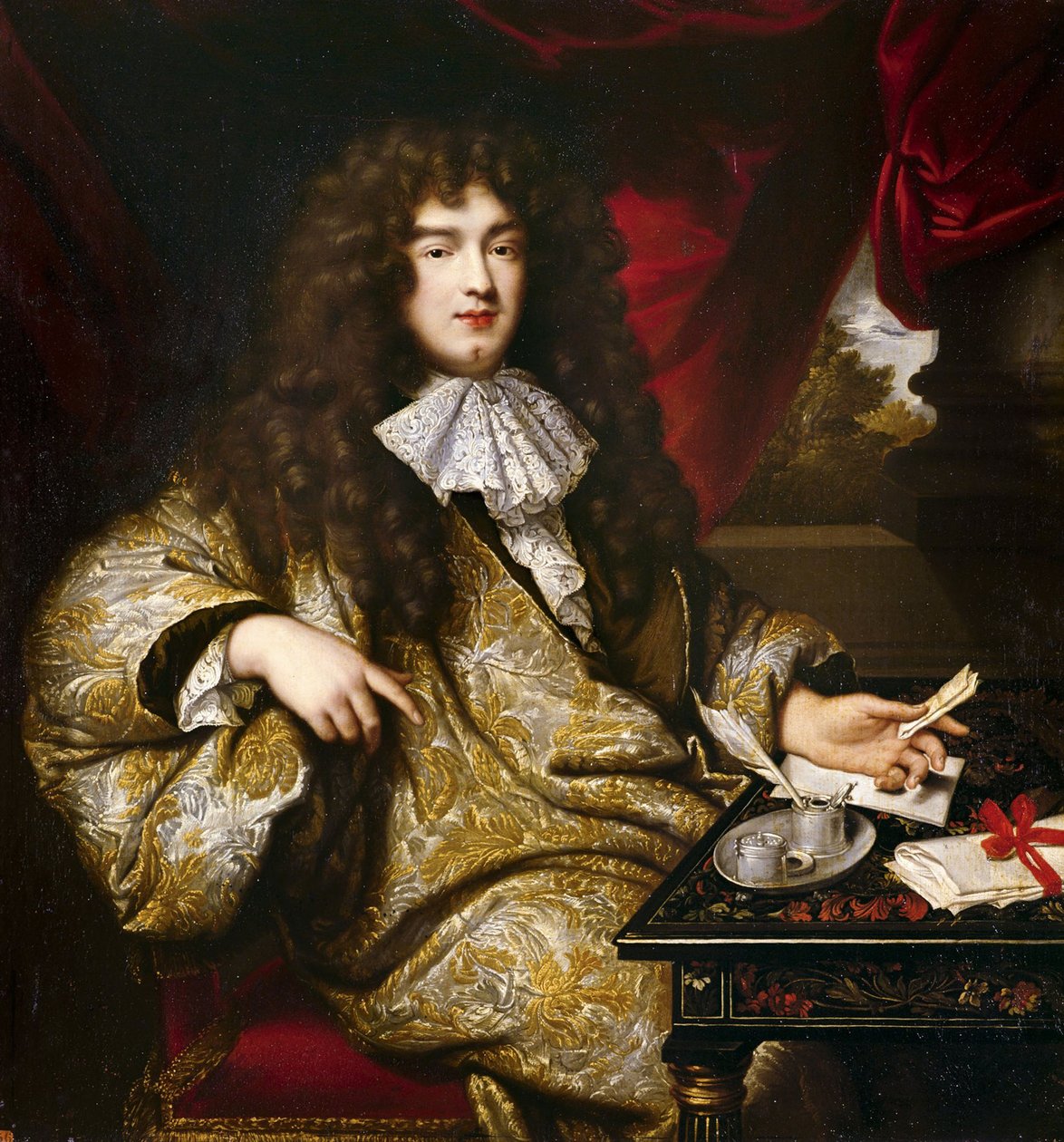 Jean-Baptiste Colbert, Marquis de Seignelay von Jean Marc Nattier