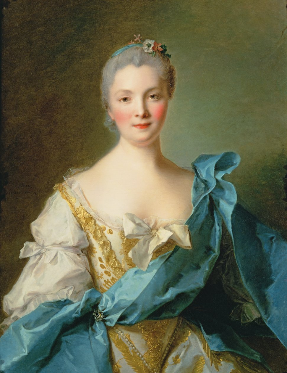 Madame de la Porte von Jean Marc Nattier