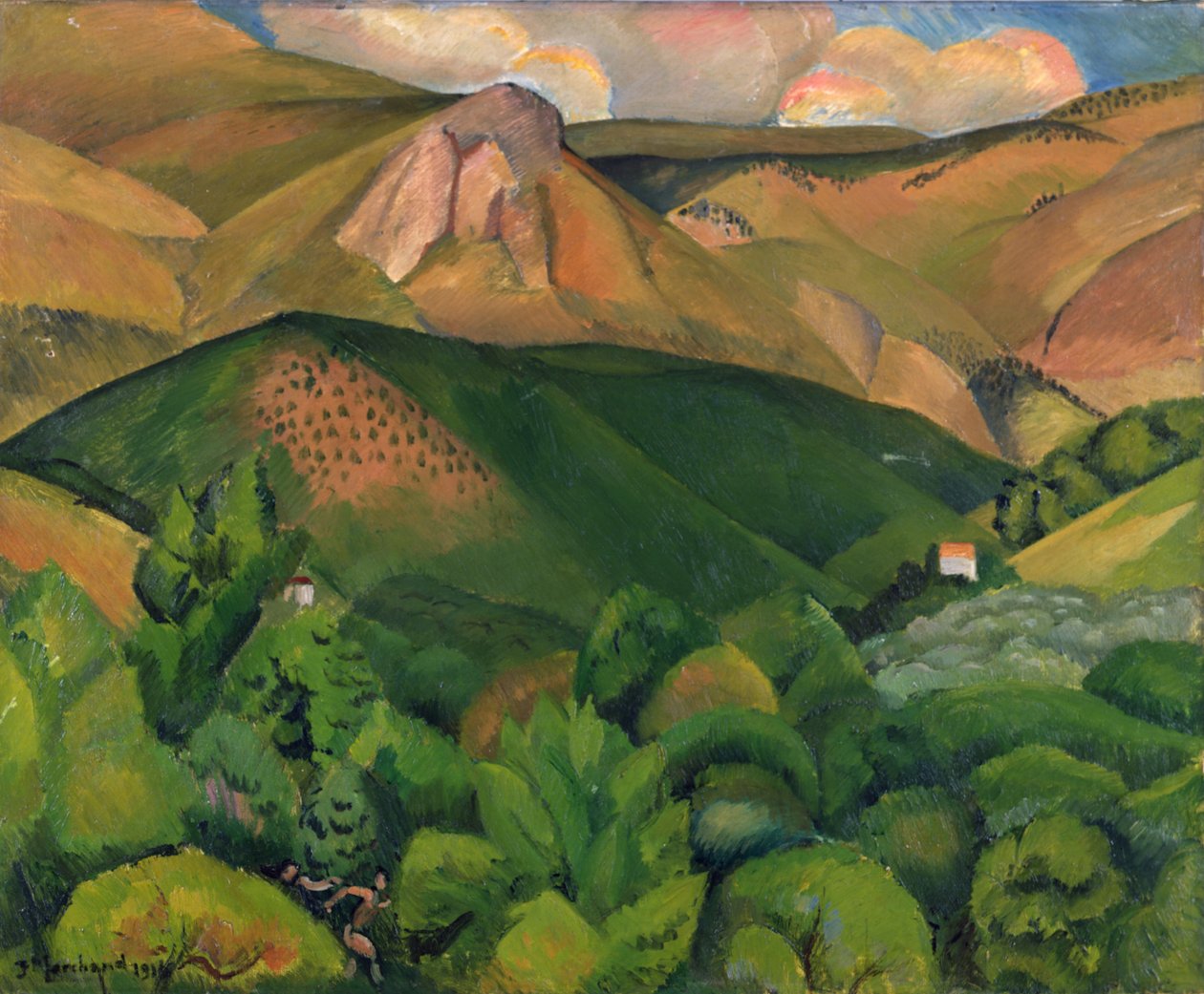 Landschaft, 1916 von Jean Marchand