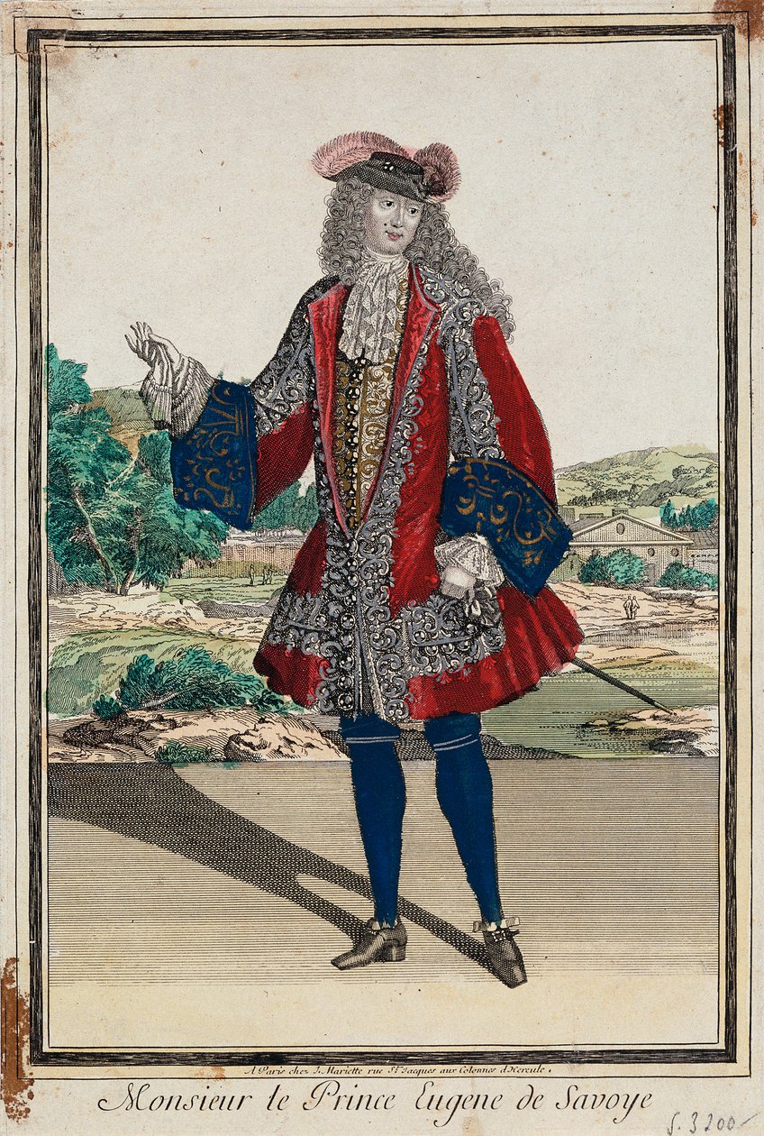 Prinz Eugen Franz von Savoyen von Jean Mariette