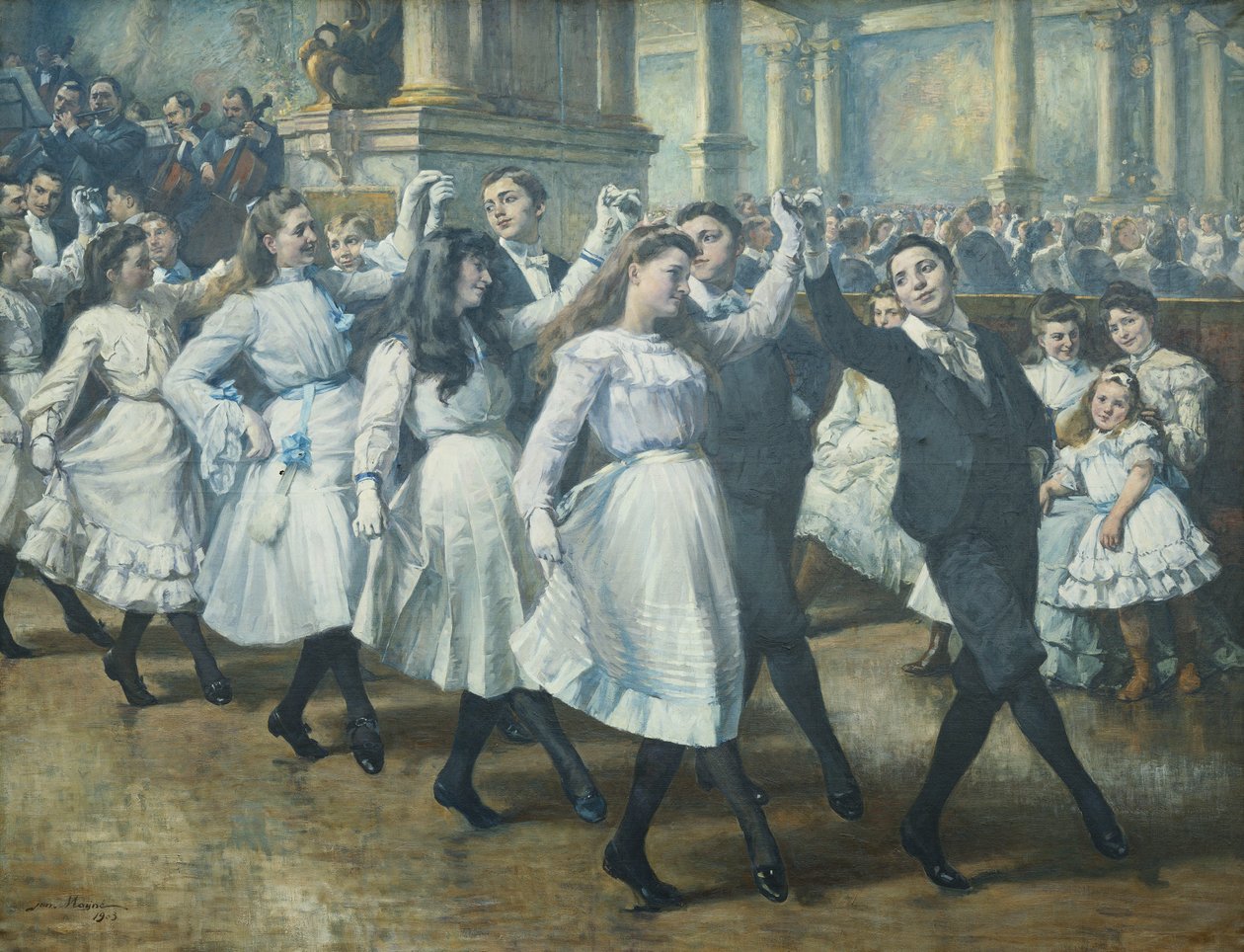 Der Ball, 1903 von Jean Mayne