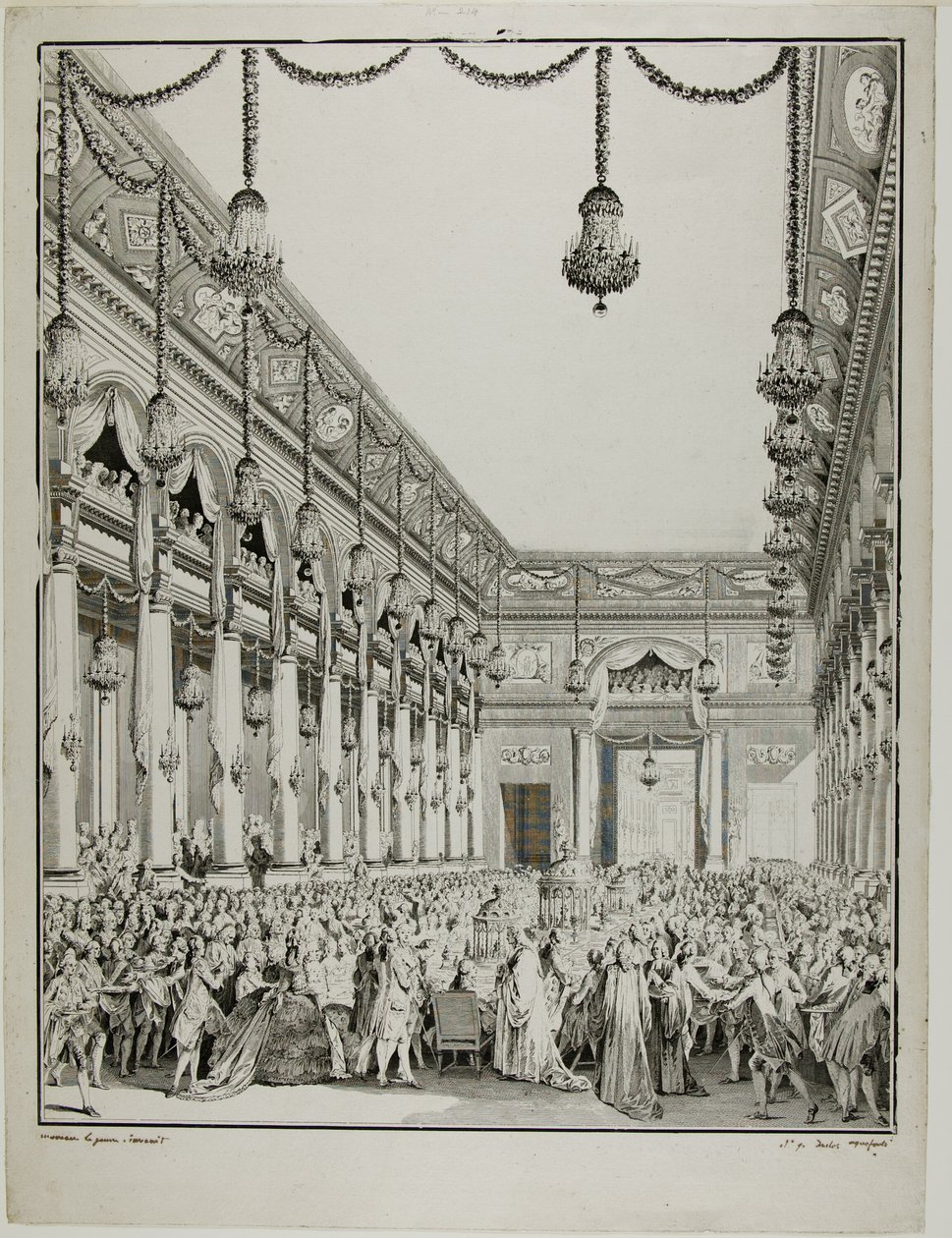 Königliches Festmahl von Jean Michel Moreau