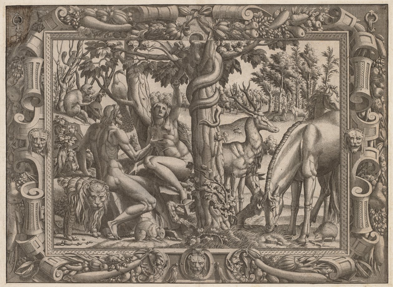 Die Versuchung Evas von Jean Mignon