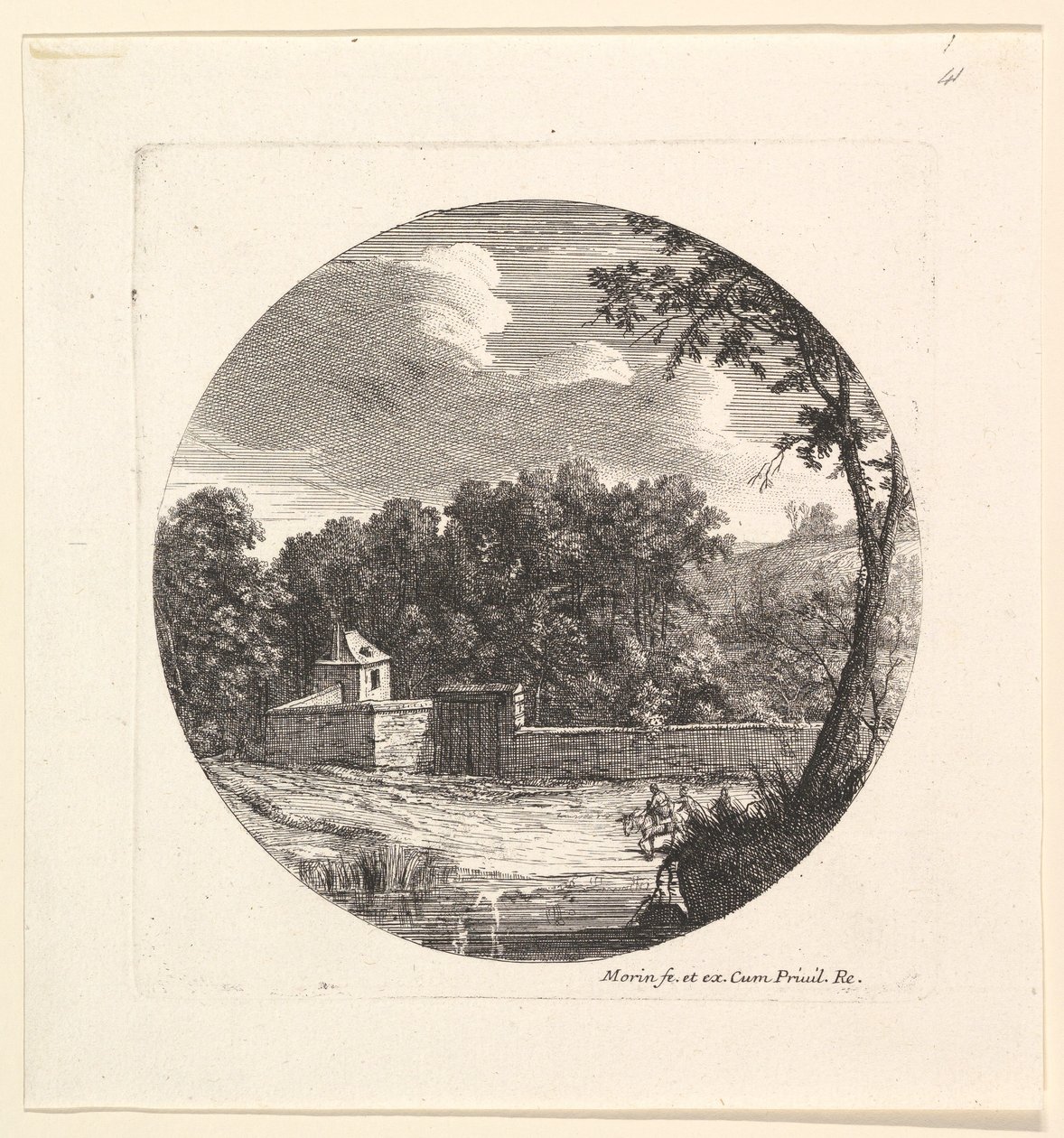 Le Porte Balle assis von Jean Morin