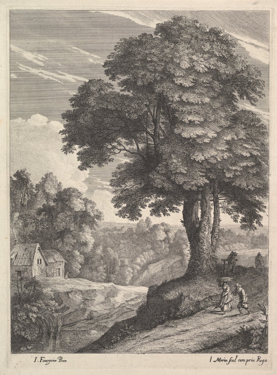 Die zwei Hütten von Jean Morin