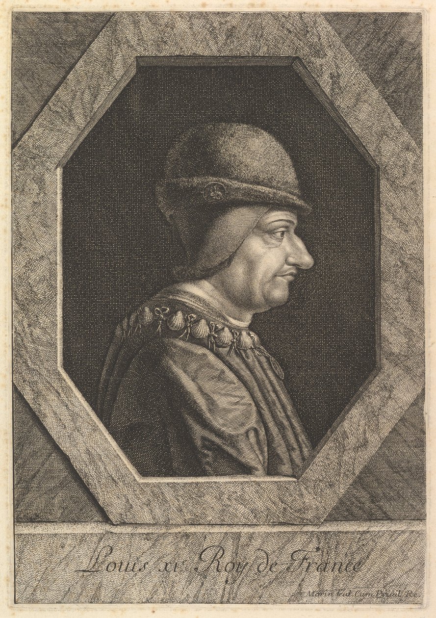 Ludwig XI., König von Frankreich von Jean Morin