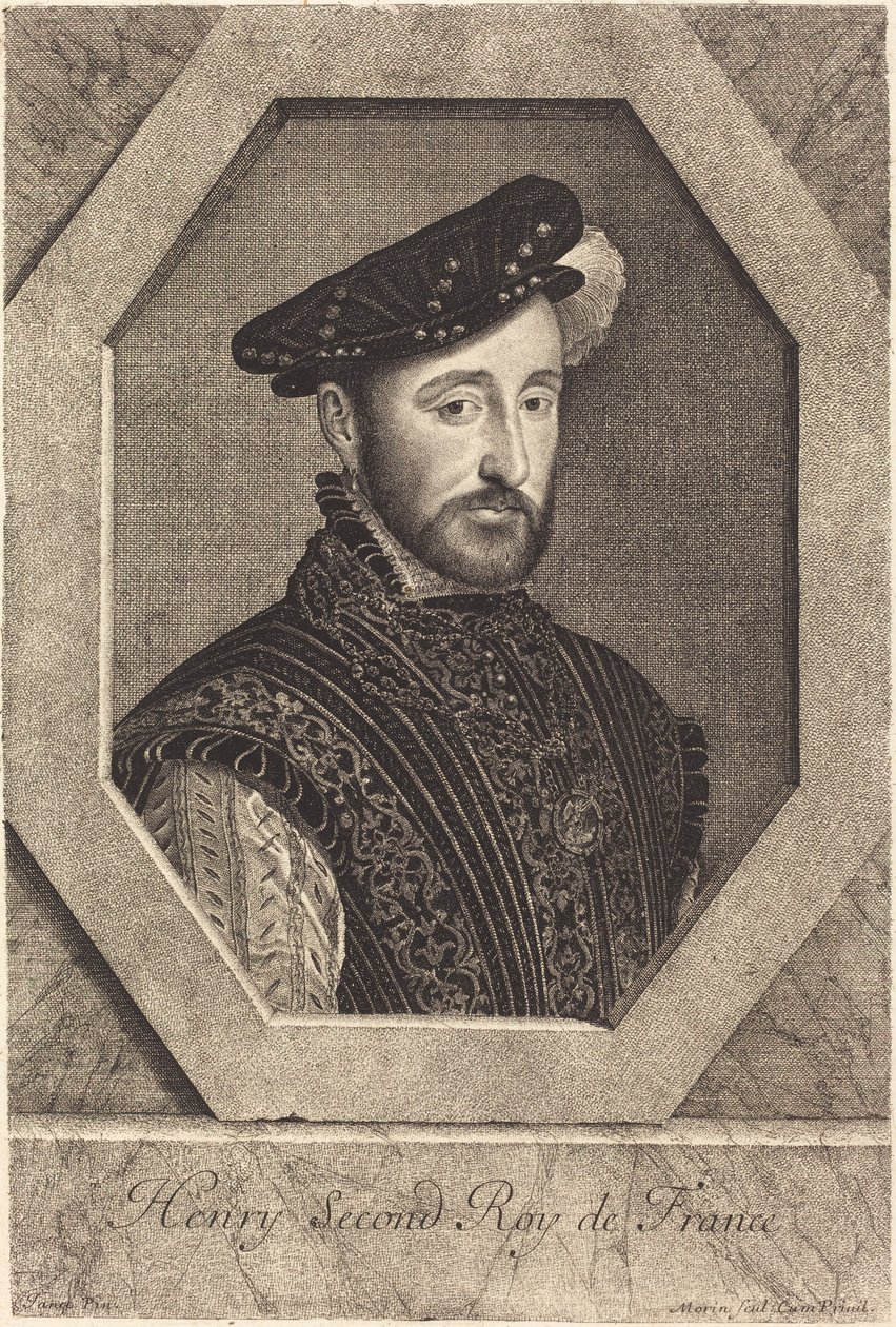 Heinrich II von Jean Morin after François Clouet
