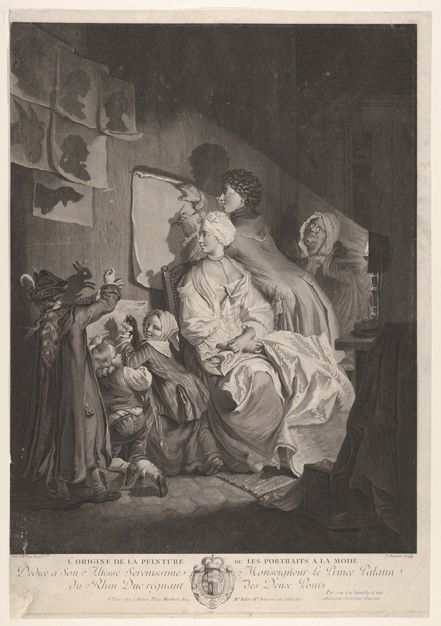 Ursprung der Malerei von Jean Ouvrier