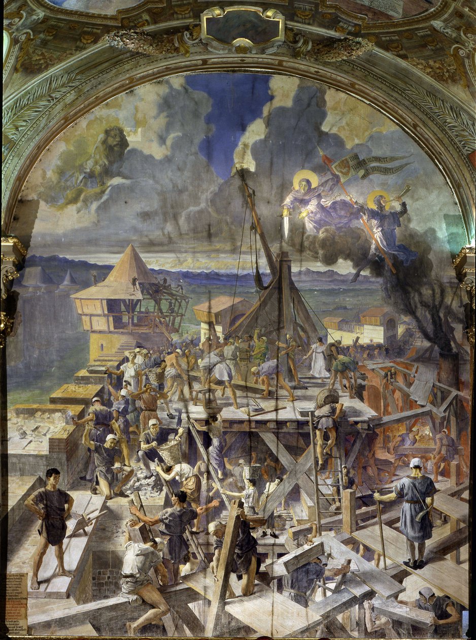 Fresko von Jean Paul Laurens von Jean Paul Laurens