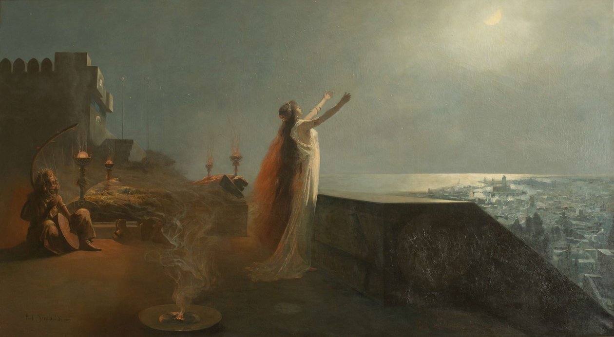 Salammbô, 1885 von Jean Paul Sinibaldi
