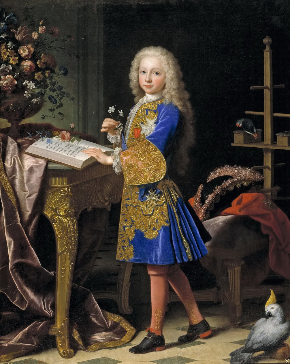 Karl III. von Spanien als Kind, 1724 von Jean Ranc