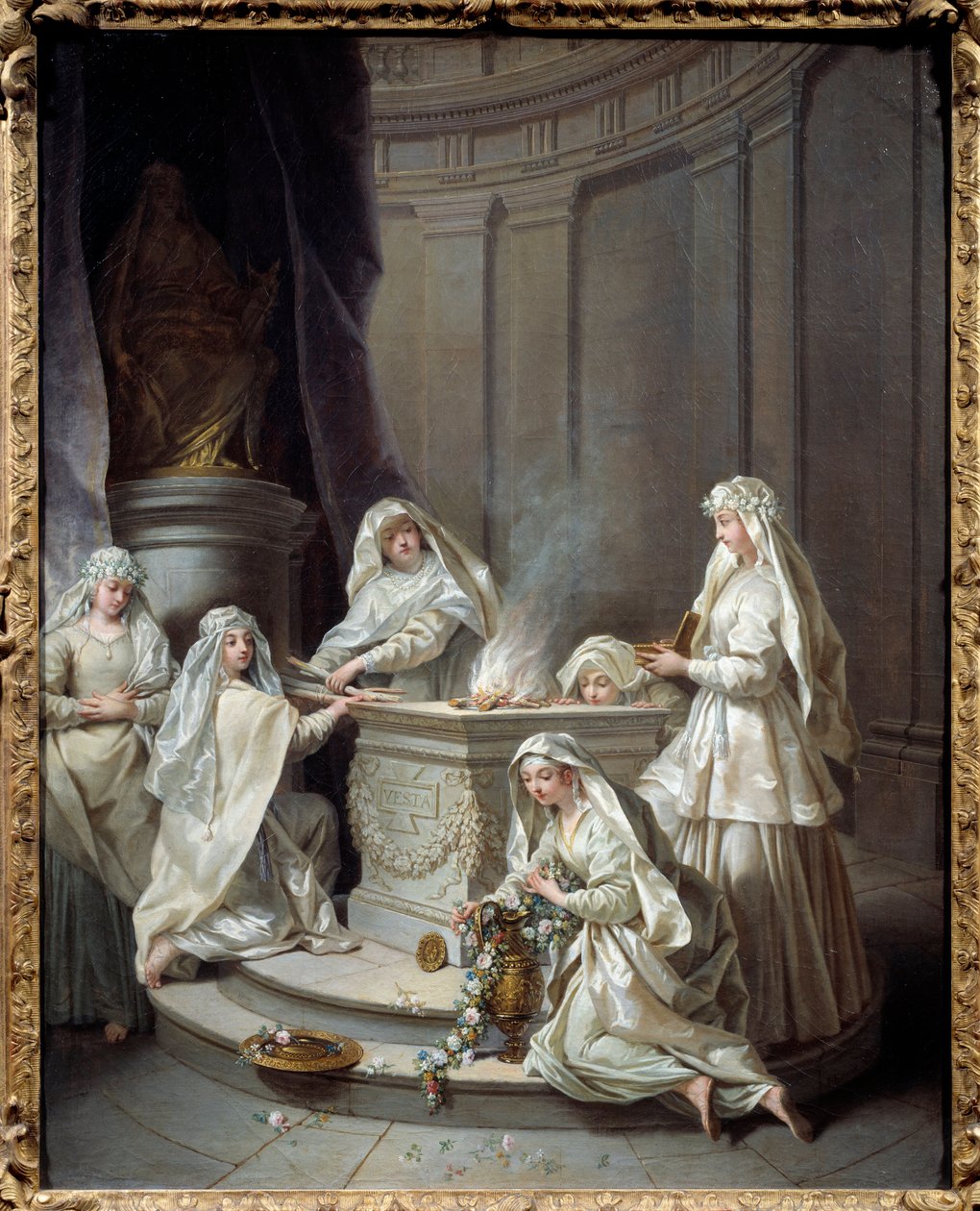 Antike Jungfrauen von Jean Raoux