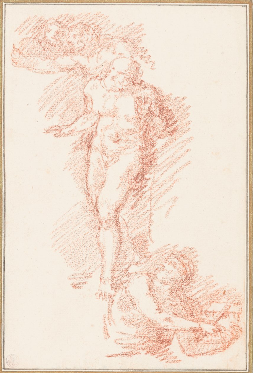 Figuren aus dem Jüngsten Gericht von Jean Robert Ango