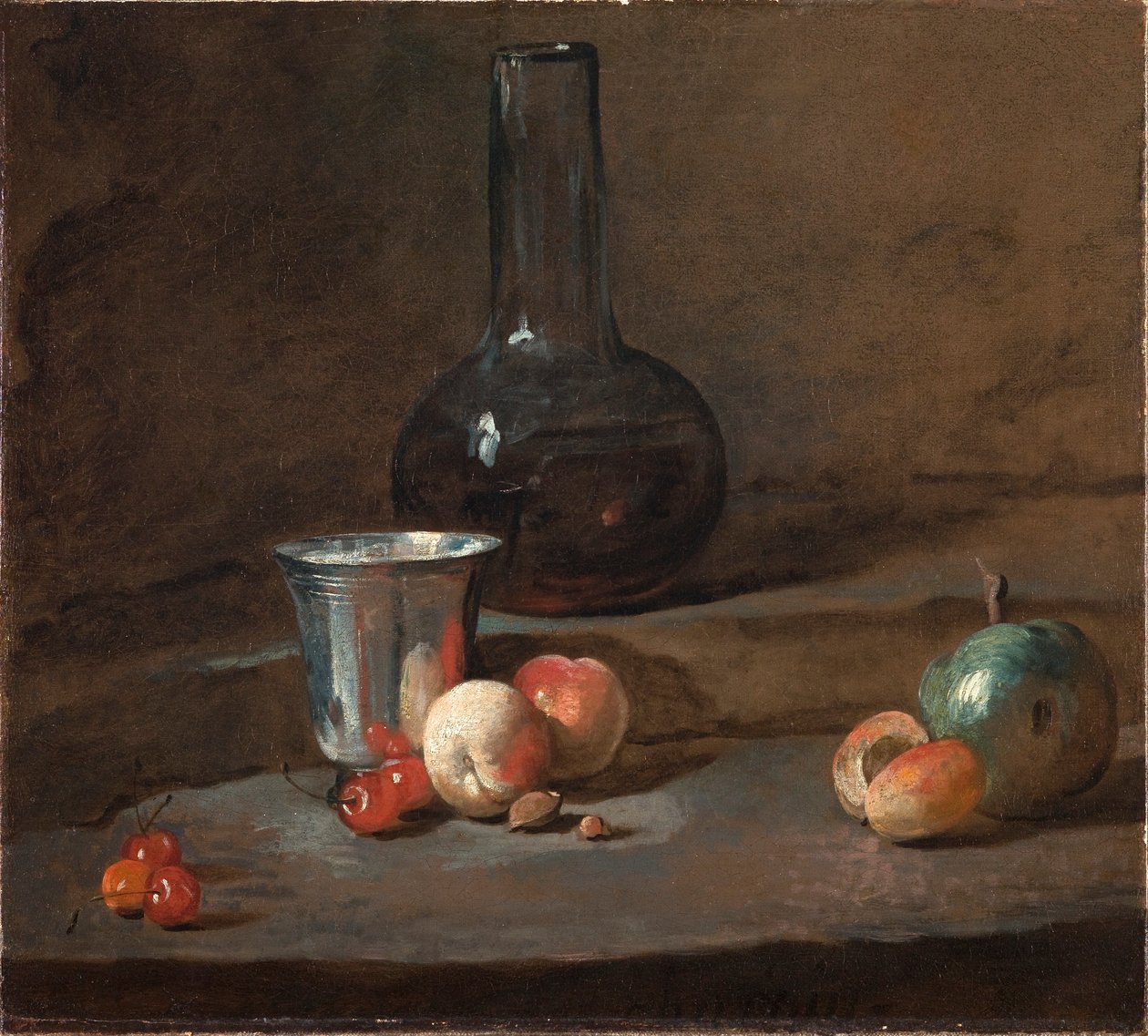 Der Silberkelch von Jean Baptiste Simeon Chardin