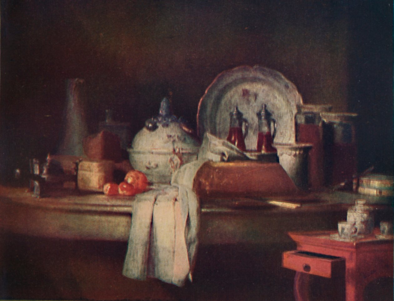 Stillleben, 18. Jahrhundert, 1911 von Jean Baptiste Simeon Chardin