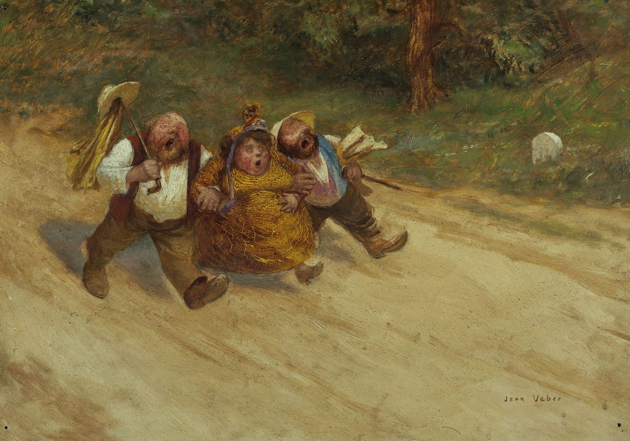 Drei gute Freunde, ca. 1902 von Jean Veber