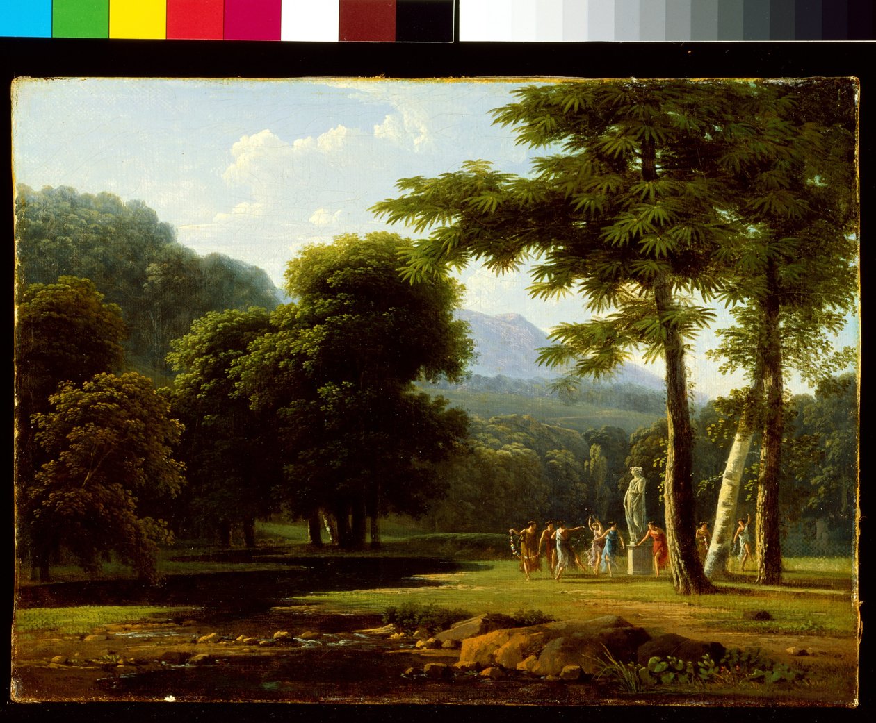 Landschaft von Jean Victor Bertin