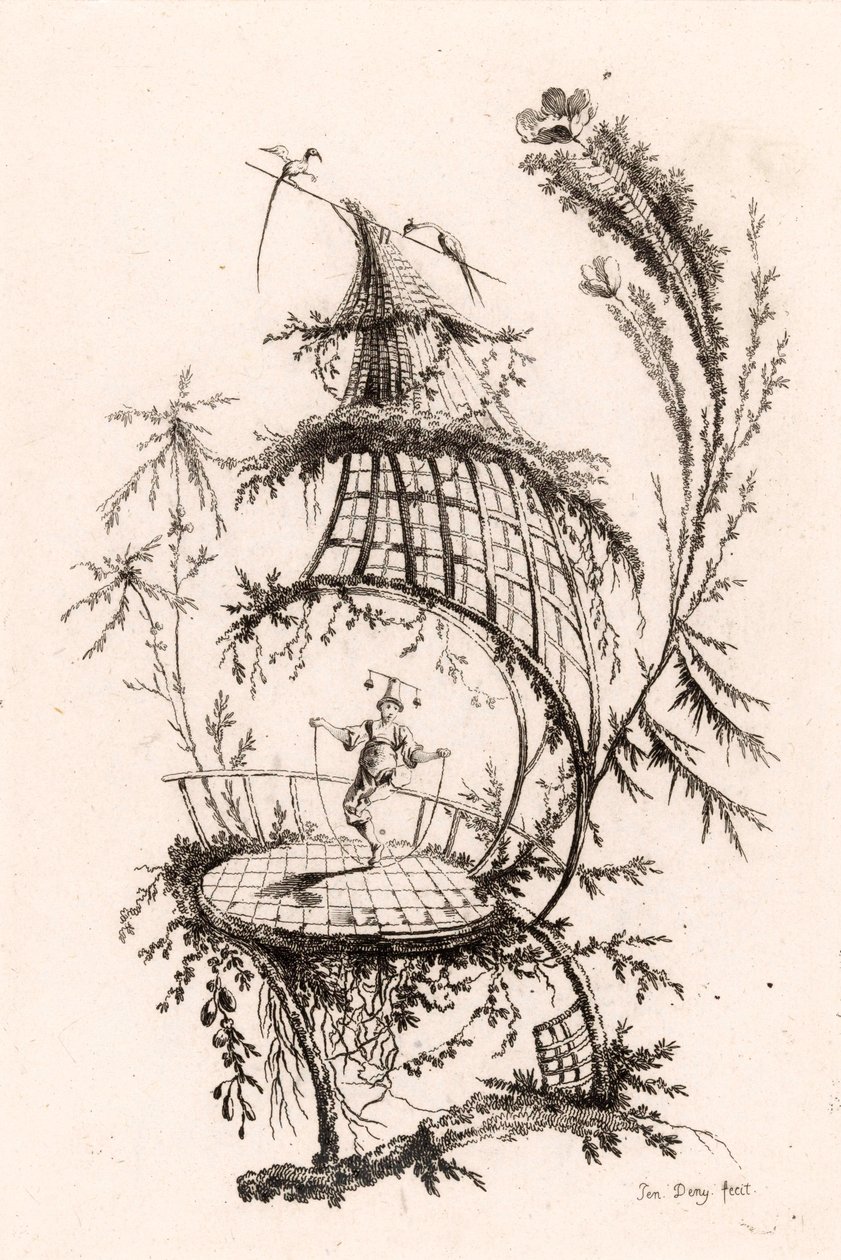 Chinesische Baracke von Jeanne Deny
