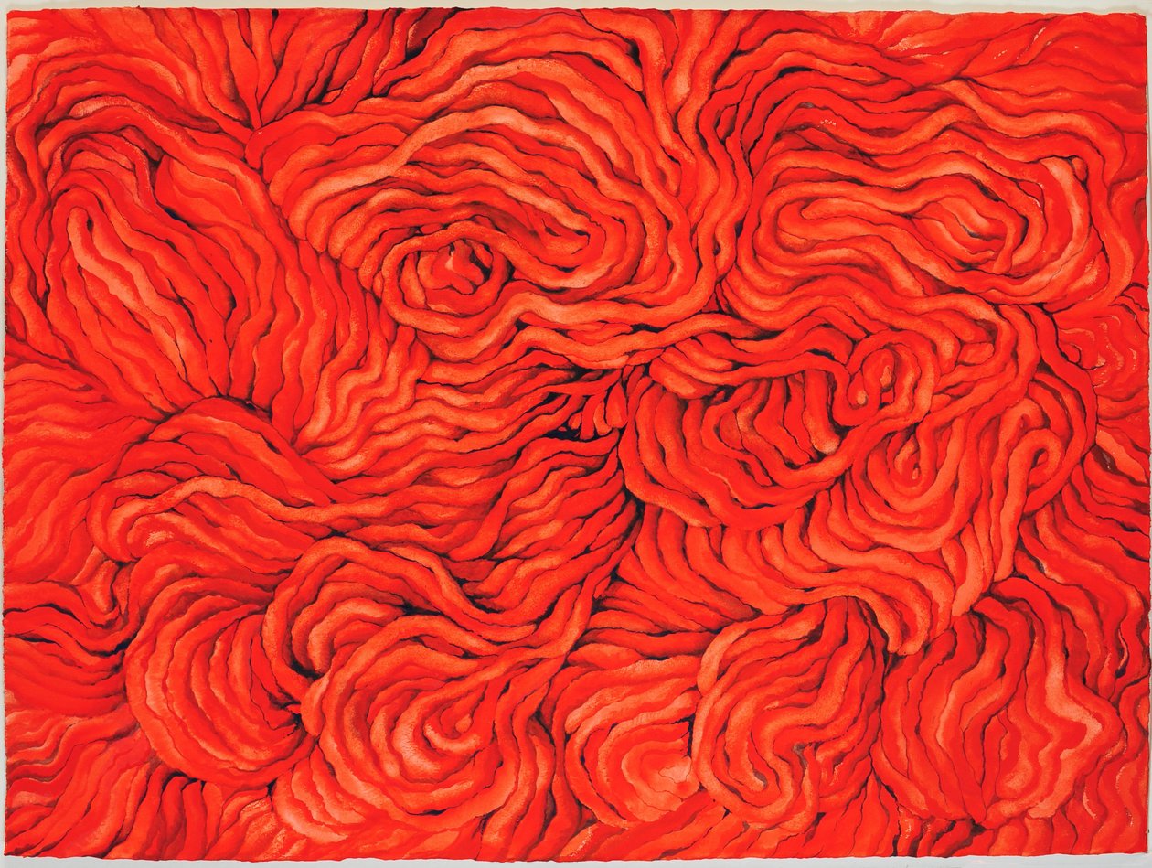 Wolle Rot von Jeanne Maze