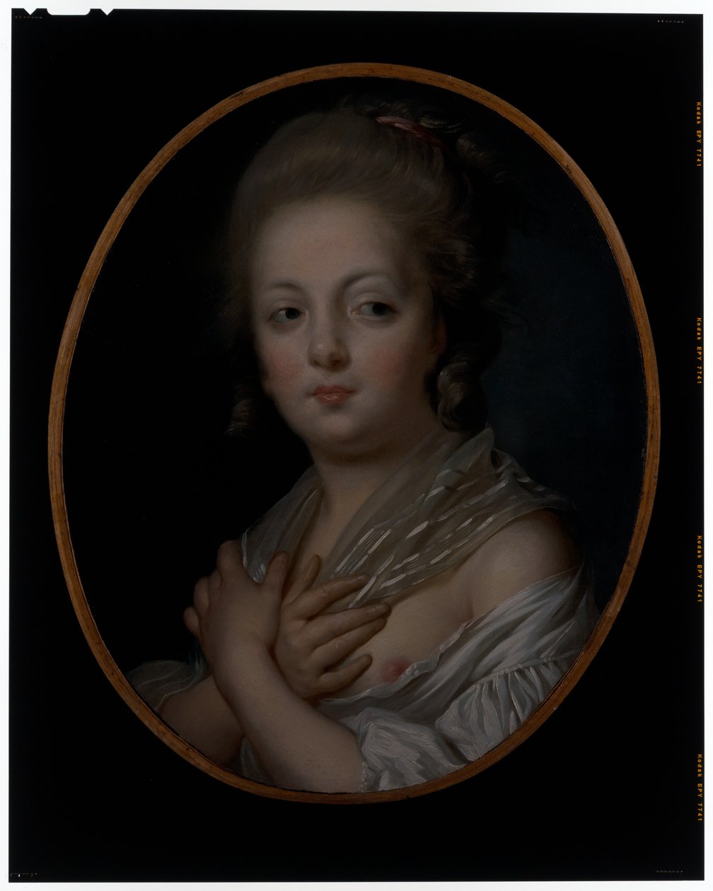 Eine junge Frau bei ihrer Toilette von Jeanne Philiberte Ledoux