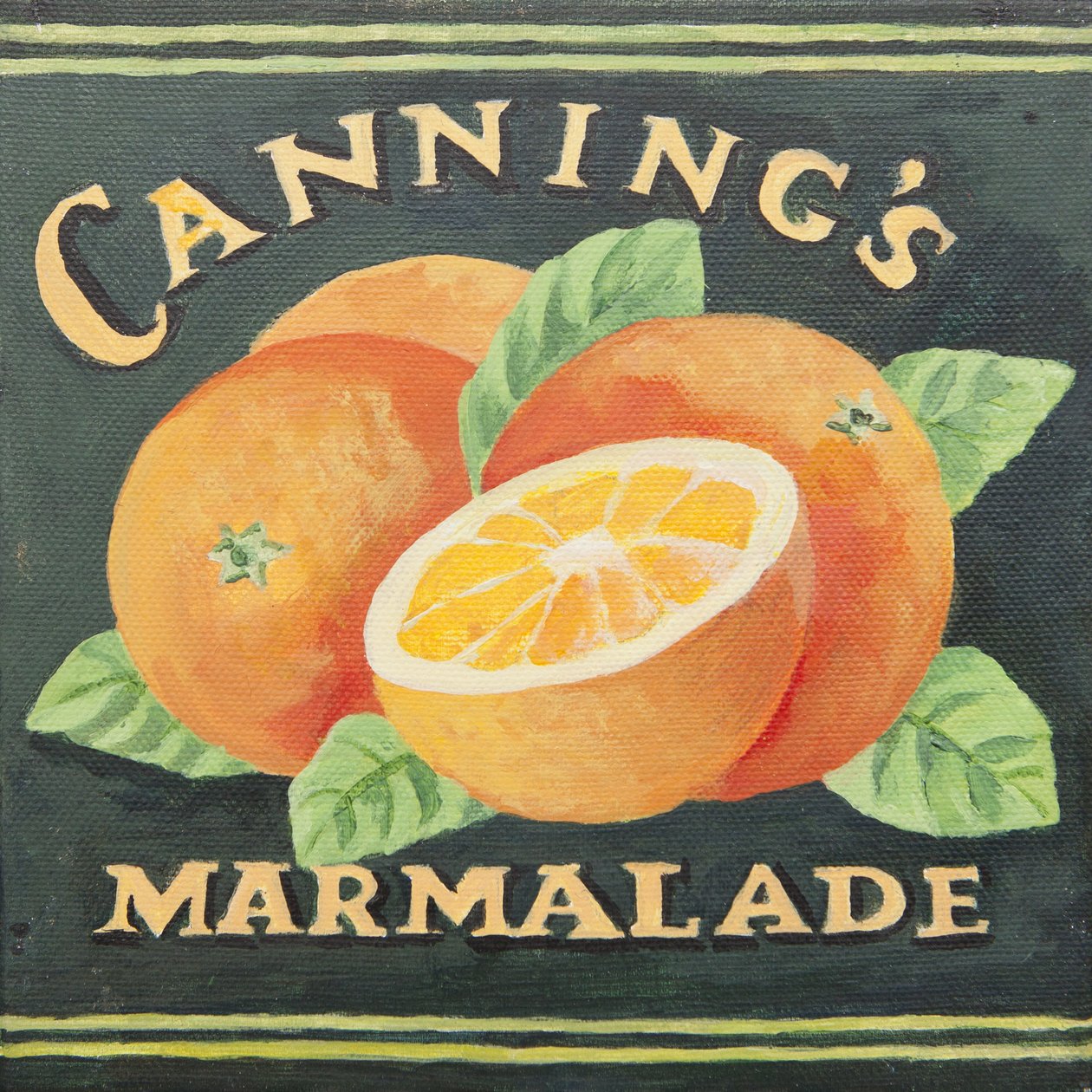 Cannings Marmeladenetikett von Jennifer Abbott