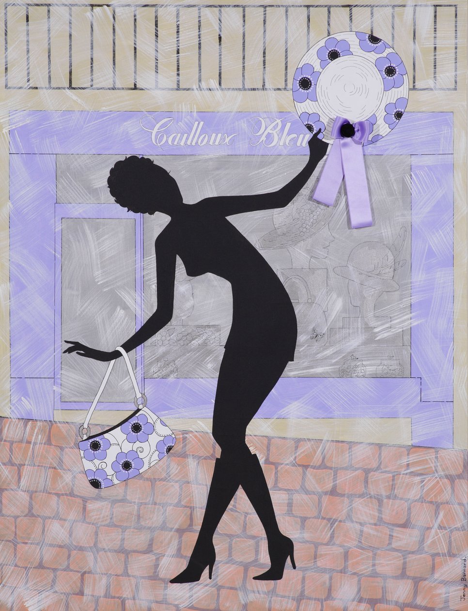 Cailloux Bleu, 2009 von Jenny Barnard