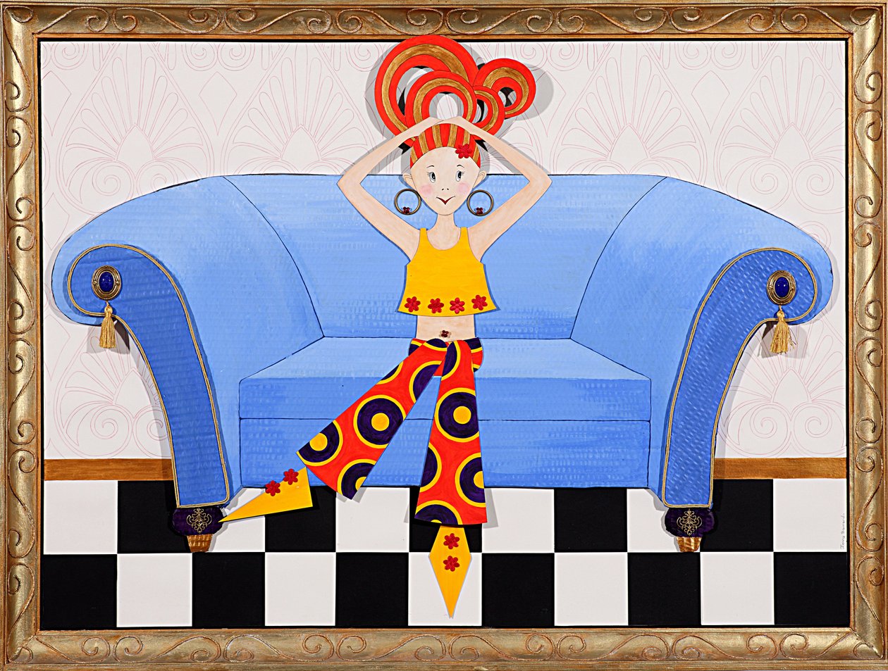 Divan Diva, 2008 von Jenny Barnard