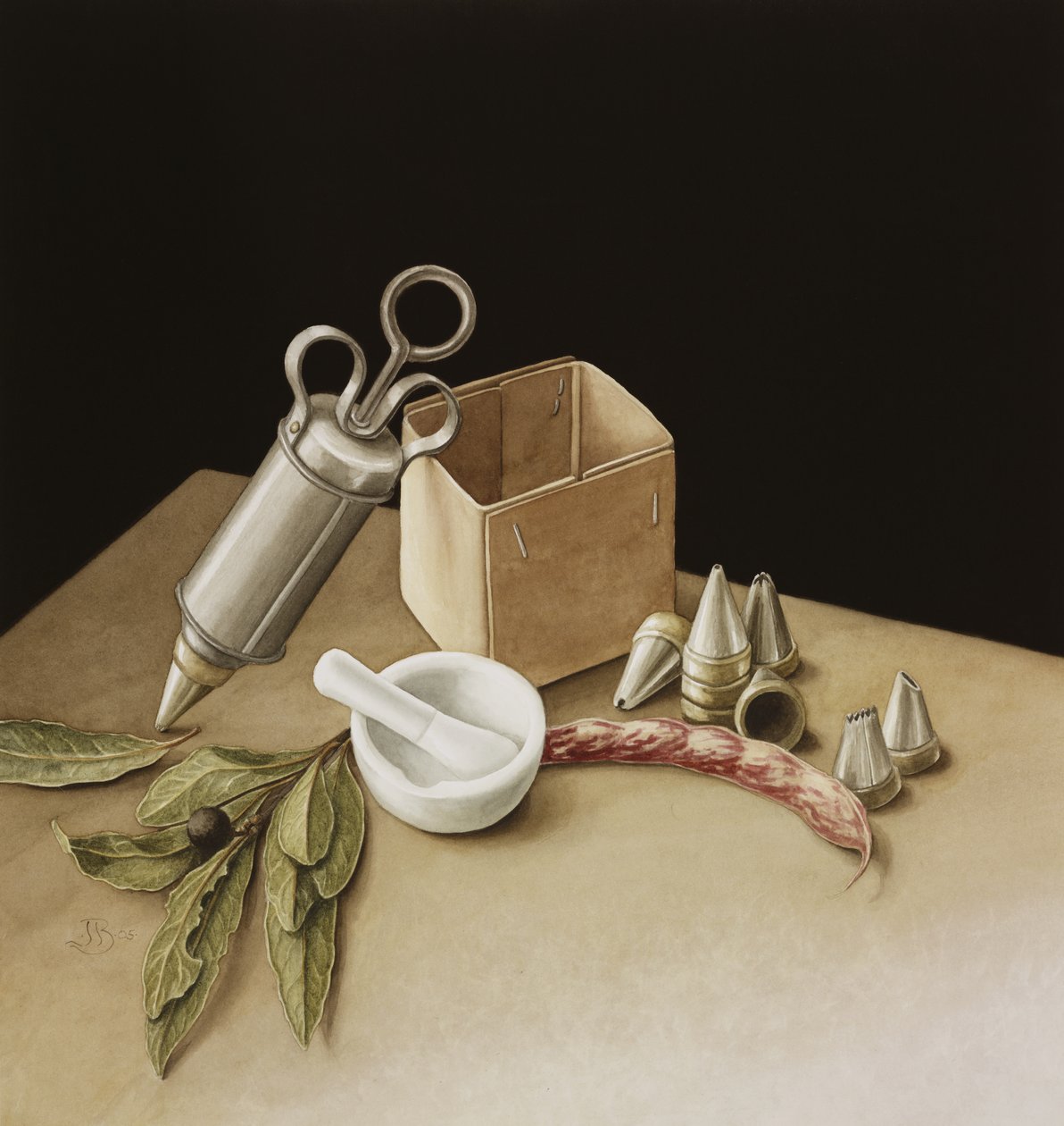 Küchengeometrie, 2005 von Jenny Barron