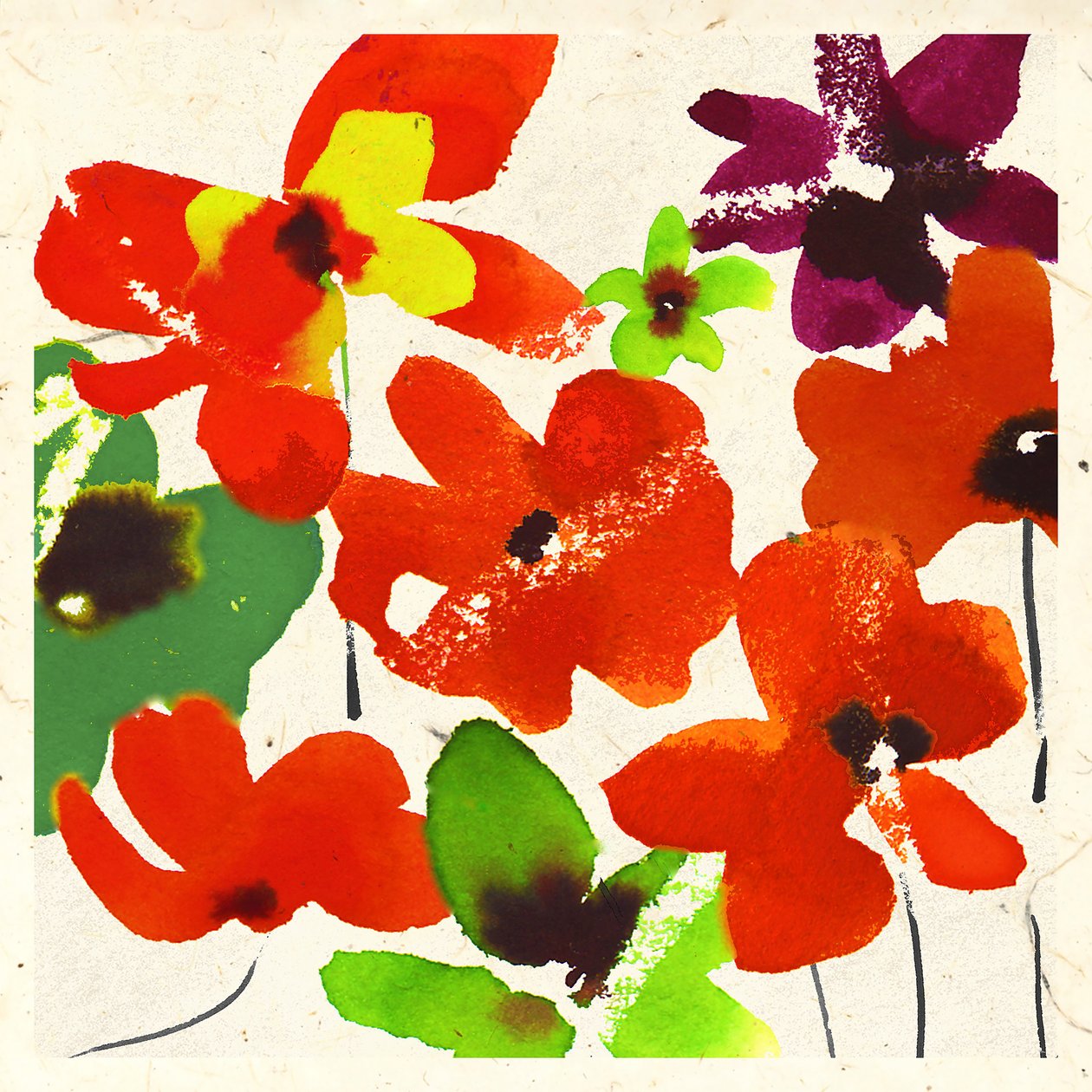 Blumenfantasie von Jenny Frean