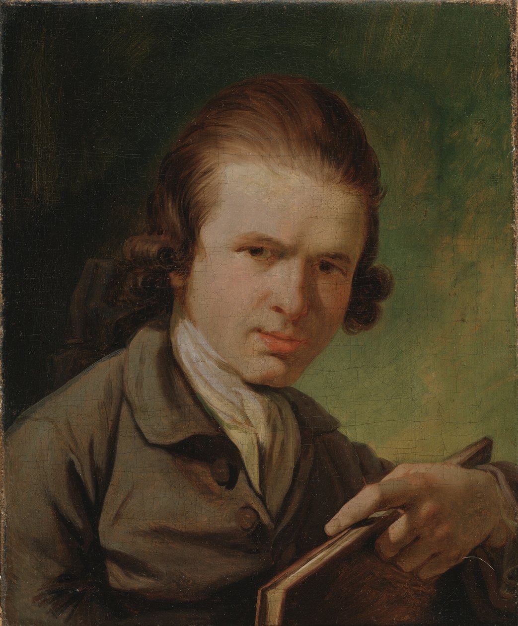 Der Kupferstecher J.F. Clemens von Jens Juel
