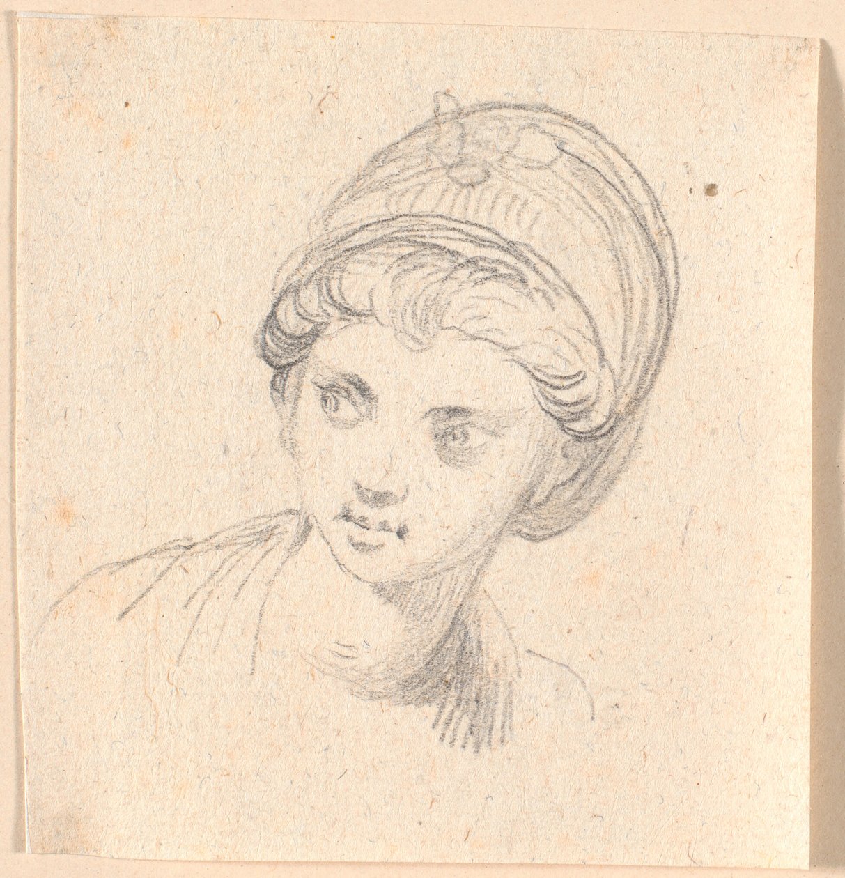 Frauenkopf mit Turban von Jens Juel