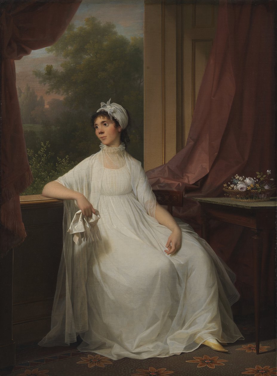 Porträt von Gertrud Hage, geb. Heitmann von Jens Juel