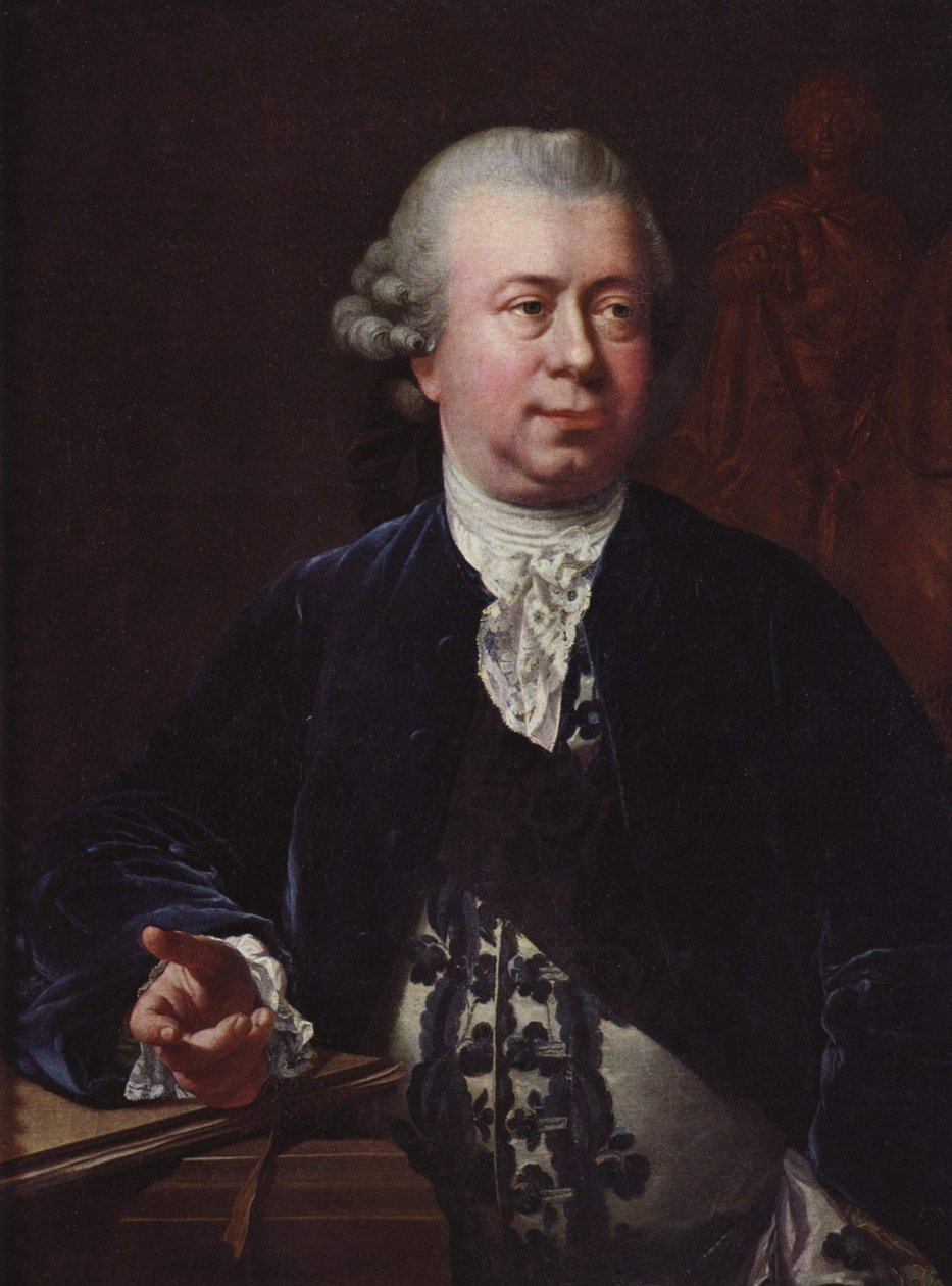 Porträt von Jacques-François-Joseph Saly von Jens Juel
