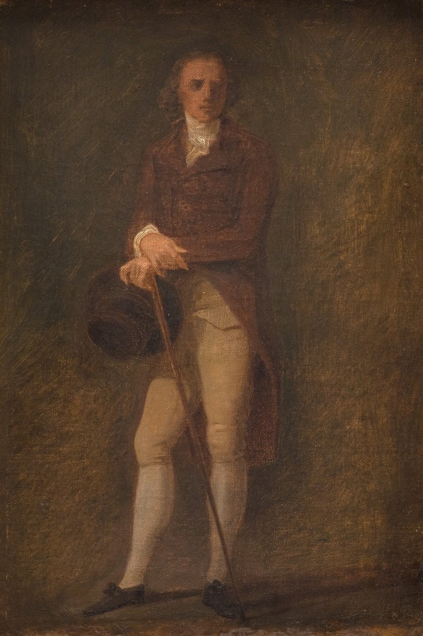 Porträtskizze. Der Maler N.A. Abildgaard (?) von Jens Juel