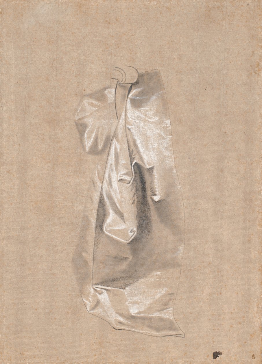 Studie eines Seidenrocks von Jens Juel