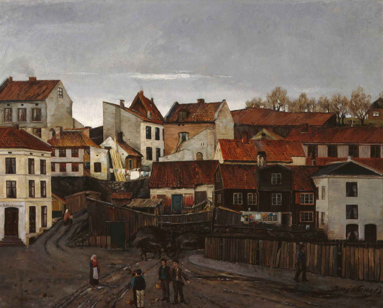 Aus dem Armenviertel, Hammersborg von Jens Wang