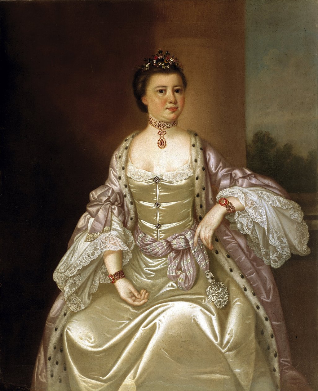 Mrs. Barnard Elliott, Jr. (Mary Elizabeth Bellinger Elliott) von Jeremiah Theus