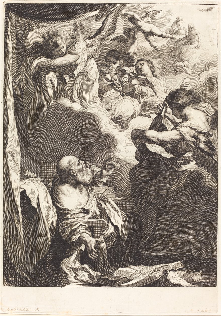 Die Ekstase des Heiligen Paulus von Jeremias Falck
