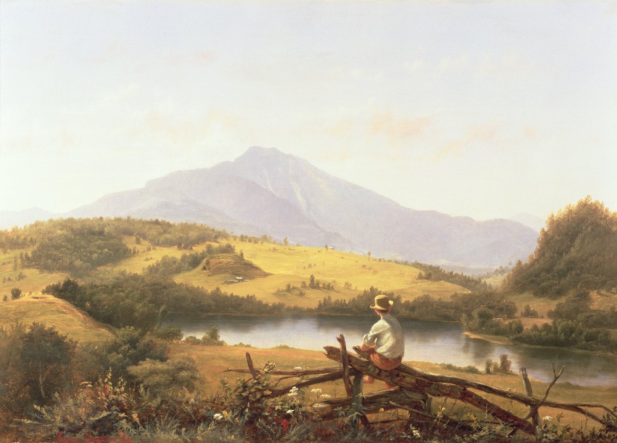 Mount Mansfield, Vermont, 1861 von Jerome Thompson