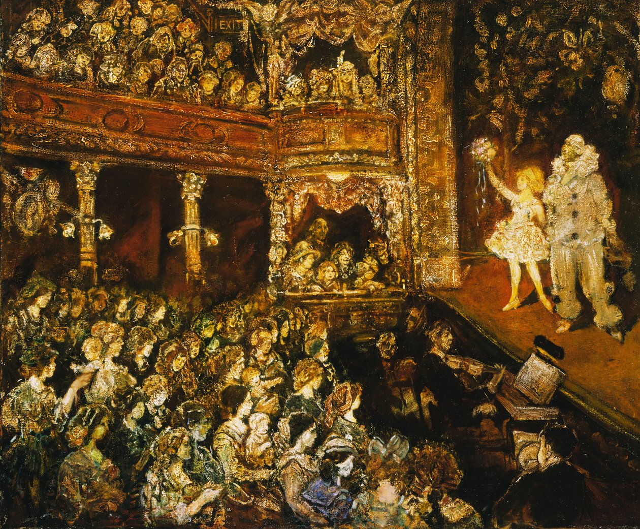 Das Kindertheater, ca. 1925 von Jerome Myers