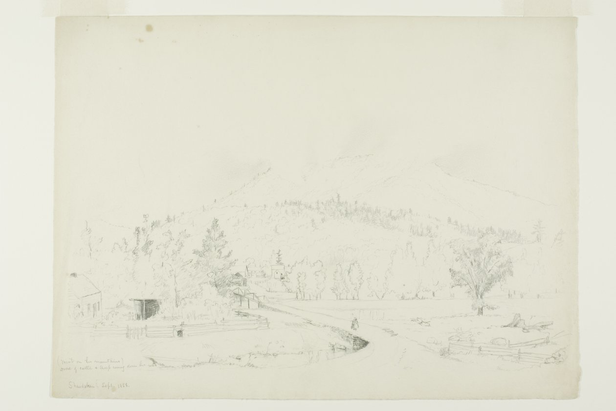 Nebel auf den Bergen von Jervis McEntee