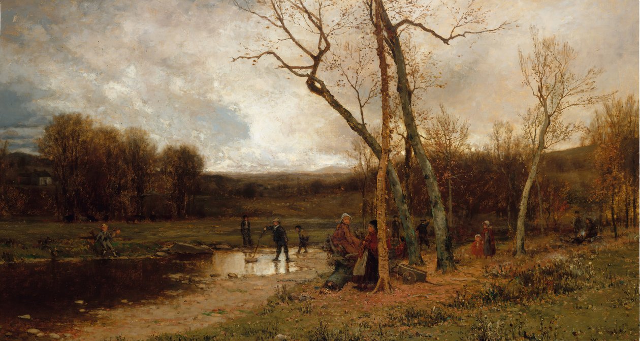 Samstagnachmittag, 1875 von Jervis McEntee