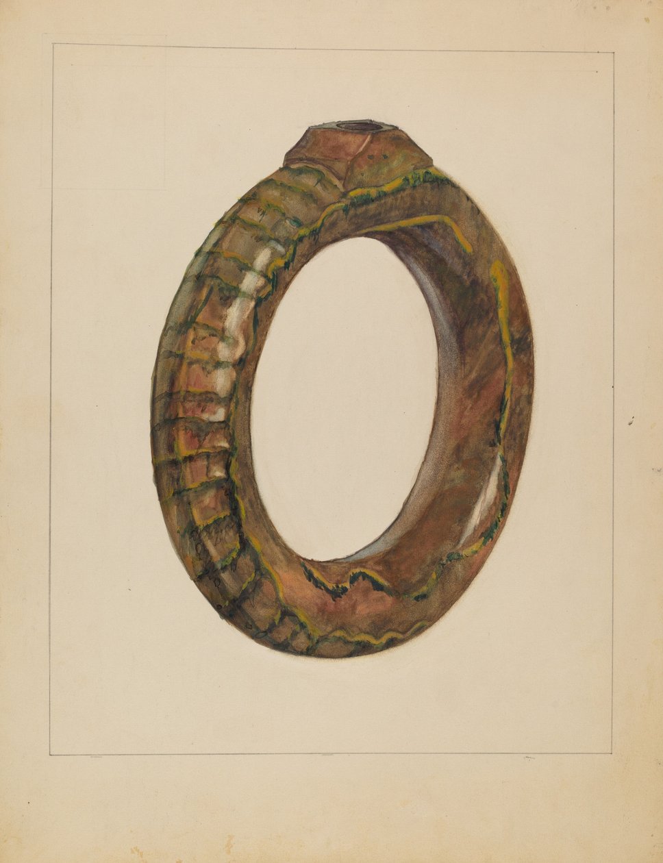 Ringflasche, 1936 von Jessica Price