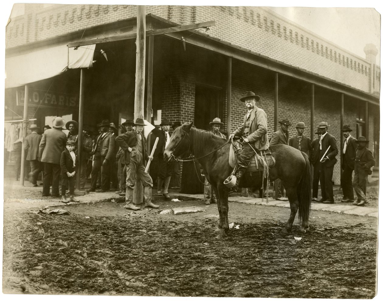 Straßenszene in Arkansas von Jessie Tarbox Beals