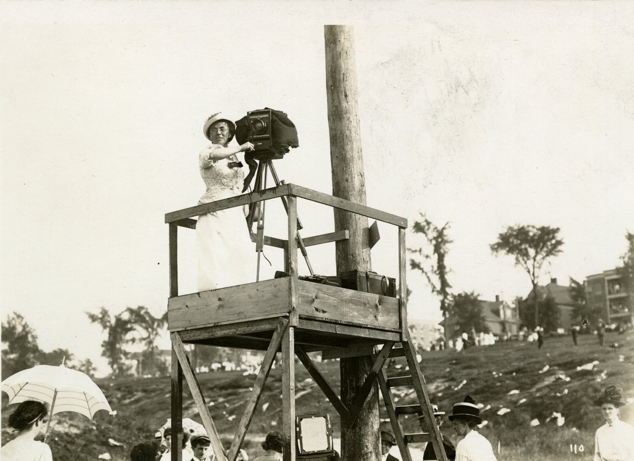 Beals bei der Arbeit, ca. 1905-40 von Jessie Tarbox Beals