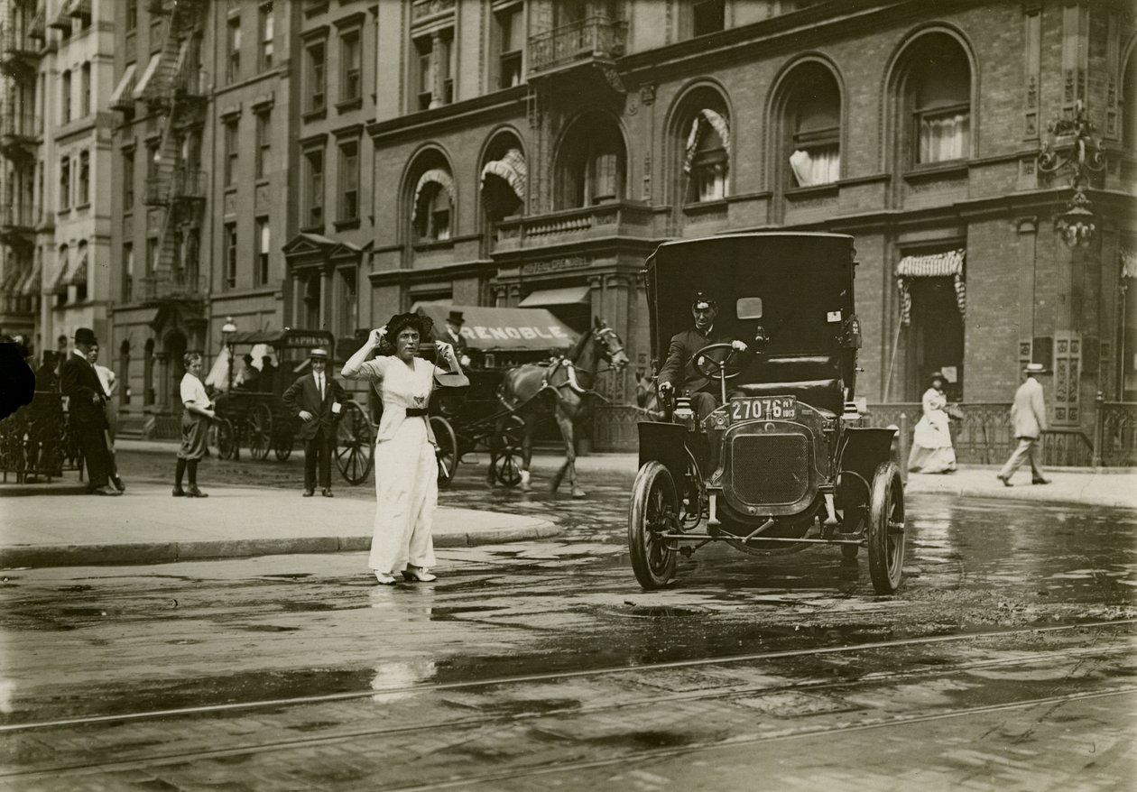 Beals bei der Arbeit, um 1905-40 von Jessie Tarbox Beals