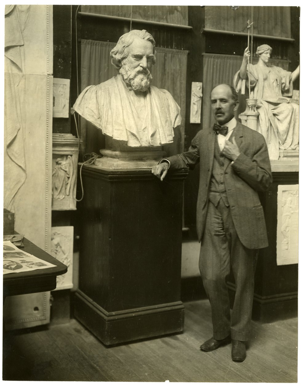 Daniel Chester French, 1905 von Jessie Tarbox Beals