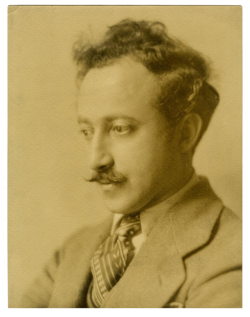 Joseph Auslander, Dichter, ca. 1925-27 von Jessie Tarbox Beals