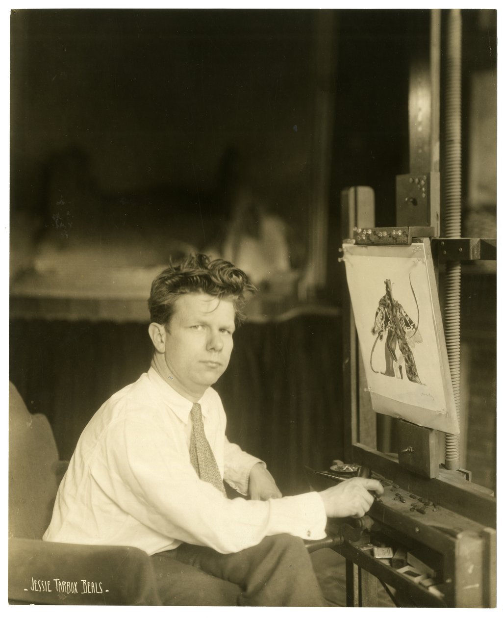 Norman Bel Geddes von Jessie Tarbox Beals
