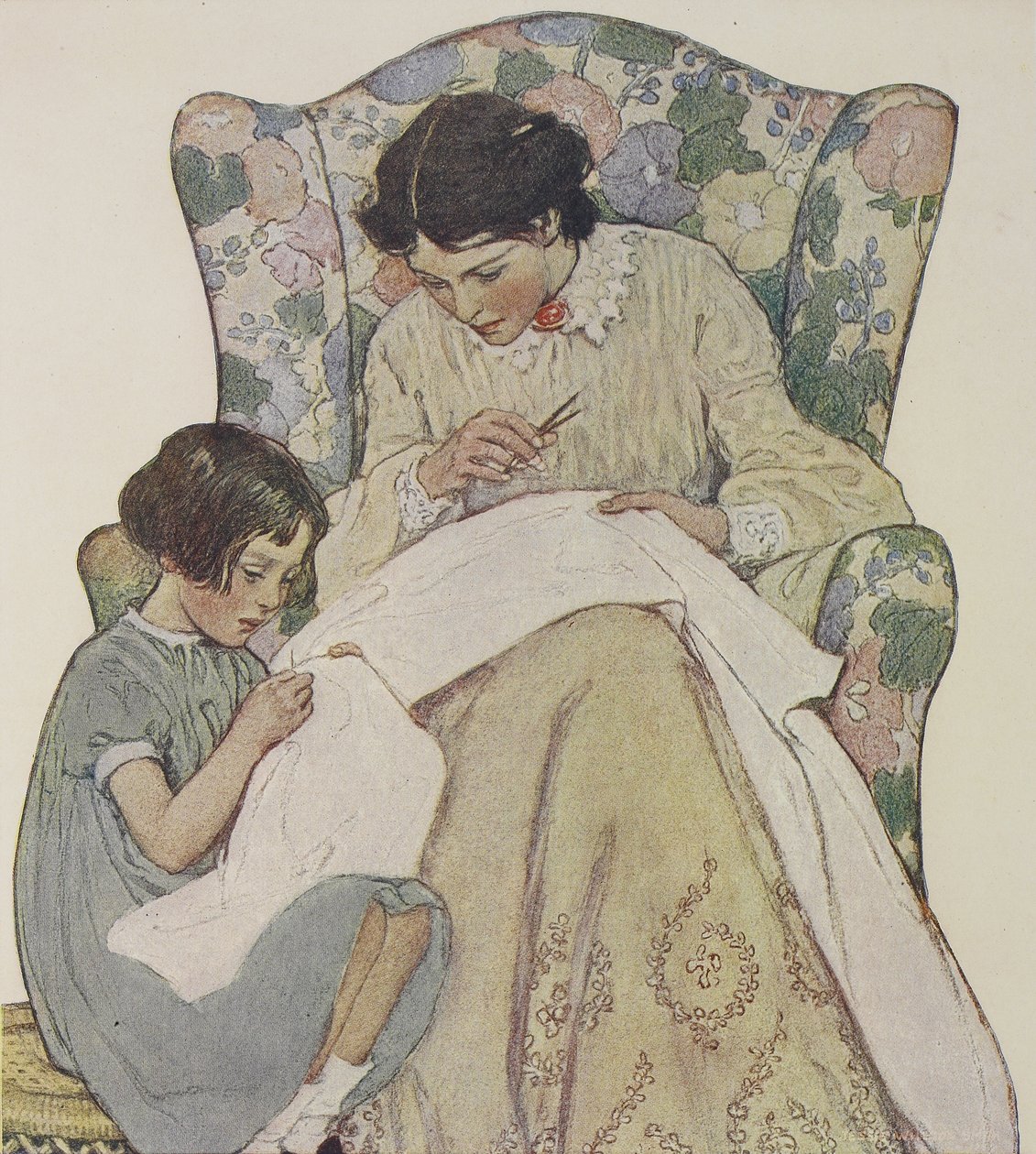 Nähen von Jessie Willcox Smith